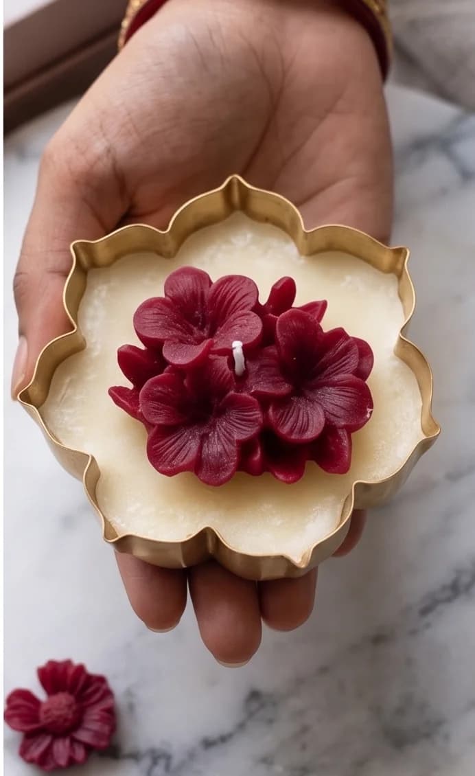 Urli Candle Red