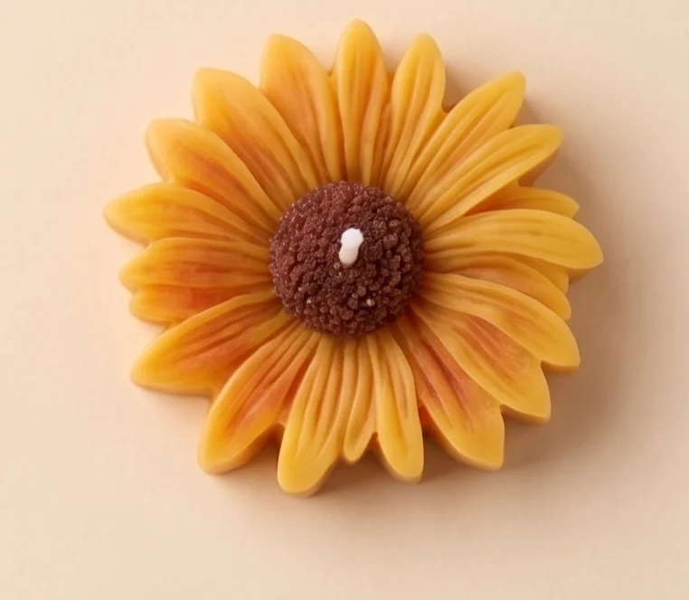 Sunflower Floating Candle – Yellow